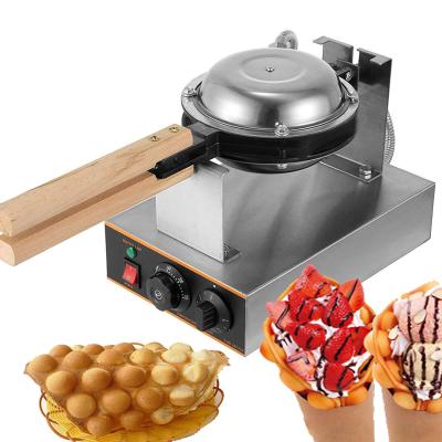 Китай Adjustable Thermostat Stainless Steel Commercial Snack Machine Waffle Machine Egg Waffle Maker продается