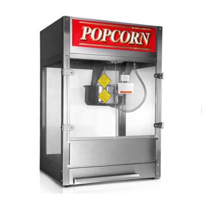 China Snack Factory Cinema Use Large Capacity Commercial Popcorn Vending Machine 16OZ Stainless Steel Popcorn Maker for sale