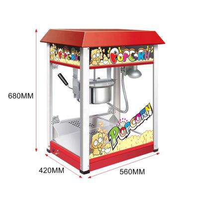 Китай Full Automatic Non-Stick Thermal Pan High Capacity Roof Popcorn Machine Bulb Heat Preservation Hot Selling Type продается