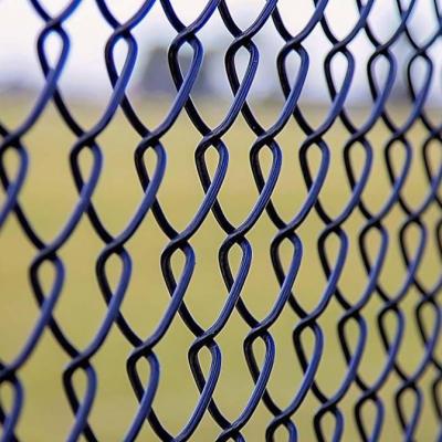 China Easily Assembled Electro Electric Chain Link Fence Iron Galvanized Heavy Duty Hot Dopped HDG Galvanized Chain Link Fence For Sale for sale