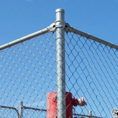 China Easily Assembled Low Wall Galvanized PVC Coated Wire Mesh 50ft 100ft Wholesale Chain Link Fencing Roll Price For Sale for sale