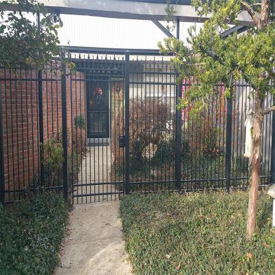 China Factory Direct Easily Assembled Ornamental Galvanized Steel Fence Steel Fencing for sale