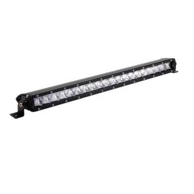 China Housing: 100W 12 Volt 21inch Diecast Aluminum Single Row Off Road Car LED Light Bar For Trucks ATV UTV SUV for sale