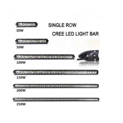 China Housing: 100W 12 Volt 21inch Diecast Aluminum Single Row Off Road Car LED Light Bar For Trucks ATV UTV SUV for sale