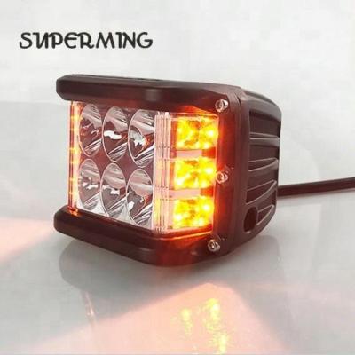 China Alminum Diecast 36W Amber Strobe Led Tractor Warning Lights for sale