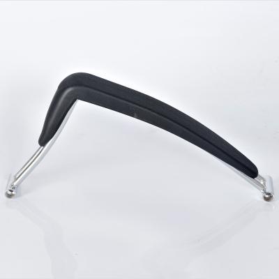 China Furniture Accessories Chair Armrest Plating Office Chair Traditional High Quality Metal Iron Armrest for sale