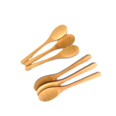 China High Quality Eco-friendly Disposable Bamboo Soup Spoon Travel Spoon For Sale for sale