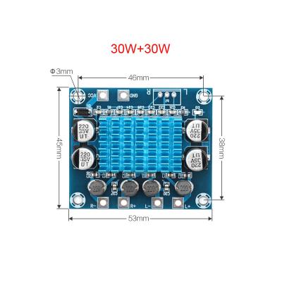 China DIY Project Okystar TPA3110 XH-A232 30W 2.0 Channel Power Amplifier Board Audio Audio for sale