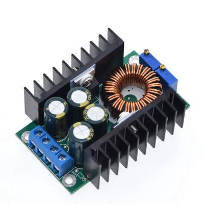 China For ODM 9A 300W DC-DC Buck Converter Electronics Project Okystar DIY OEM Step Down 5-40v to 1.2-35v Power Supply Module for sale