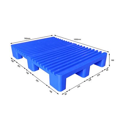 China Virgin HDPE Single Faced Heavy Duty Printing Plastic Pallet For Printing for sale