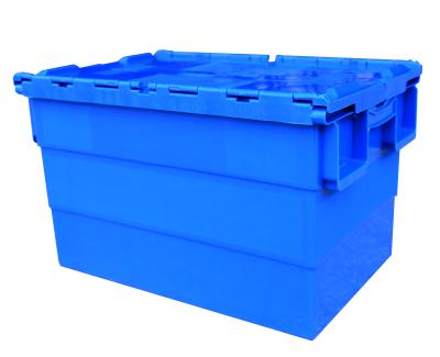 China Freshness Keeping HDPE Good Quality Stacking Plastic Crate Storage Turnover Box for sale