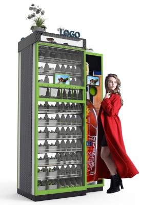 China QR Code Potted Flowers Smart Bouquet Vending Machine 20-40 KU for sale