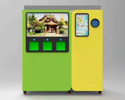 China Exhibtion PET Bottle Recycling machine Reward Bottle of Water à venda