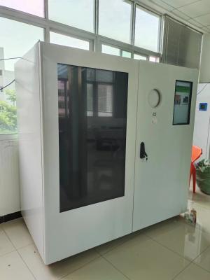 China Outdoor Bottle Reverse Vending Machine GreenGuard Plastic and metal Recycling solution Multi-Language software for sale