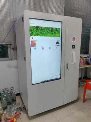 China Supermarekt GreenGuard Reverse Vending Machine For Recycling PET Bottle Metal Can 49 Inch Touch Screen for sale