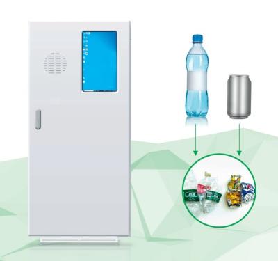 China AI Vision Compact Reverse Vending Machine For Plastic Bottle PET Bottles Metal Cans for sale