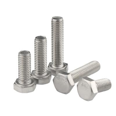 China HEX GB/T 5783-201 304 Stainless Steel Hex Bolt Screw for sale