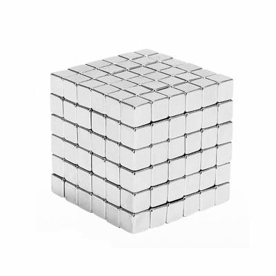 China Industrial cube shape magnet neodymium magnet ndfeb rectangular magnet 20x20x20 for sale