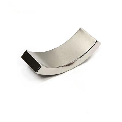 China Industrial magnet wedge neodymium magnet n42 sector arc magnets for sale