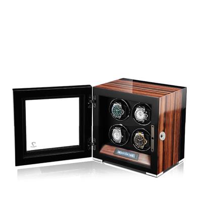 China Four Fingerpriting Watches Winder Watches Stand Display Storage Case Eco - Friendly for sale