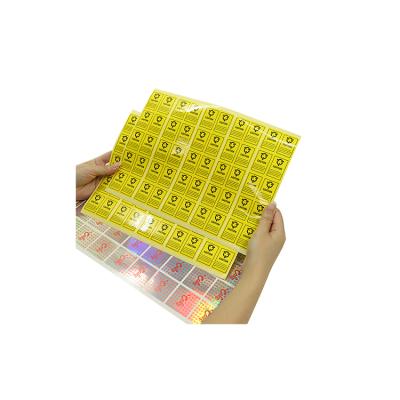 China Waterproof High Quality Customized Size Stickers Label Self-adhesive Type Label Sticker for sale