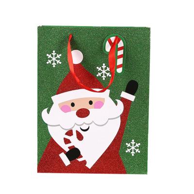 Китай Reusable safety manufacturing logo Christmas paper print ladies eco friendly custom made fabric jute break down paper fabric printed shopping bags продается