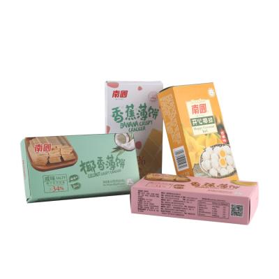 Cina Recyclable Manufactures Custom White Paper Boxes Heat Seal Food Packaging Paper Cup Without Window With Window To Take Out Boxes And Food Cup in vendita