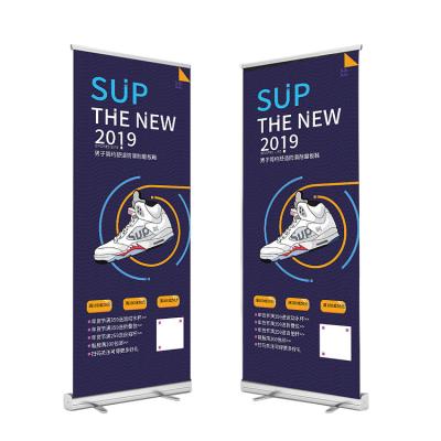 中国 Custom Graphic Fabrics Custom Roll Up Logo Advertising Printing Retractable Banner Roll Up Banner Stands Roll Up Banner Display Pull Racks 販売のため