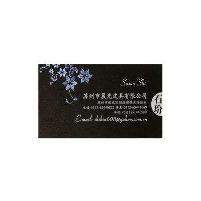 China Cheap custom made blue business cards clothing sublimatable size business coated paper greeting aregiving plastic cards Te koop