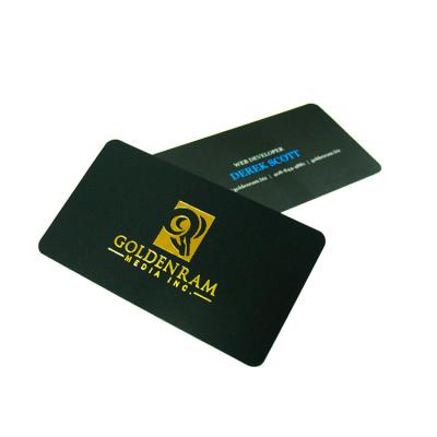 Chine Promotional Mirror Matte Coated Eco-Friendly Matte Luxury Make A Business Card Printing Business Card à vendre