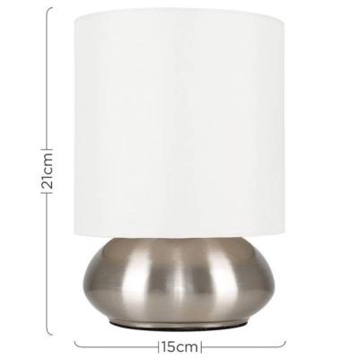 China Modern Touch Metal Table Lamp Desk Lighting Simple Table Lamp Lamp Pattern Lighting Living Room Home Decoration for sale