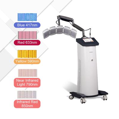 China Red Blue Yellow Led Light Pigment Removal Hair Growth Therapy PDT Machine for sale