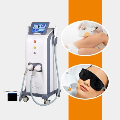 China Painless Dye Removal Fonyo Skin Resurfacing Ice Cooling IPL OPT SHR Laser Hair Remover Machine With CE for sale