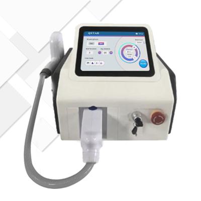 China Portable Painless Dye Removal Fonyo 532 1064NM Skin Resurfacing Black Doll NDYag Laser Tattoo Removal Machine for sale