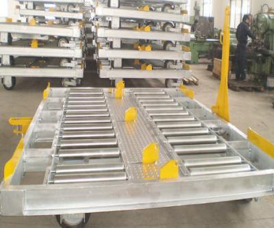 China Aircraft 7T GSE Container Trolley /Airport Pallet Dolly Aviation Trolley 7000kgs for sale