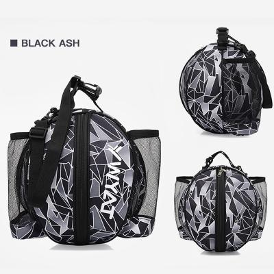 China Single Shoulder Single Shoulder Waterproof Lightweight Basketball Bags Round Satchel Ball Basketball Bag for sale