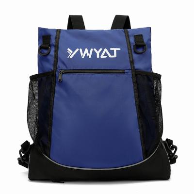 China Casual fashion light sport the latest fashion leisure net pocket football volleyball men's and women's basketball sports backpack for sale