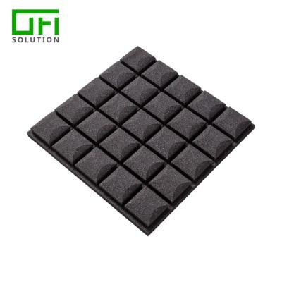 China Highly Effective Sound Absorption Acoustic Panel Acoustic Solutions acoustic wall panels Pyramid Acoustic Foam for sale