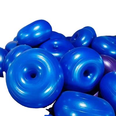 China Round Explosion-proof Inflatable Yoga Ball Multicolor Balance Yoga Fitness Ball Customized Customized Ball for sale