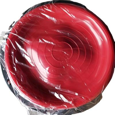 China Bestselling Eco-friendly Fitness Wave Speed ​​Ball Massage Thickened PVC Hemispherical Custom Balance Ball for sale