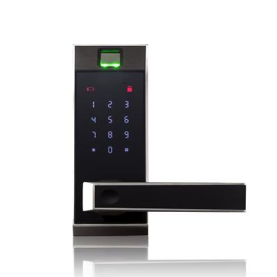 China German Zinc Alloy Fingerprint Scanner Keypad Biometric Mortise 100 Touch Lock (AL20DB) for sale