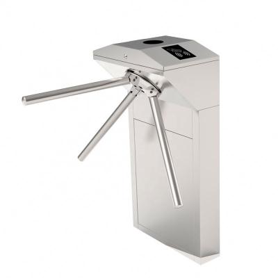 China Electronic and Automatic Security Entrance Turnstile SUS304 Stainless Steel Tripod Security Entry Tripod Turnstile Gate for sale