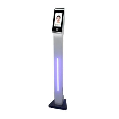 China Indoor and semi-outdoor stand or bracket for face recognition system with body temperature measurement for sale