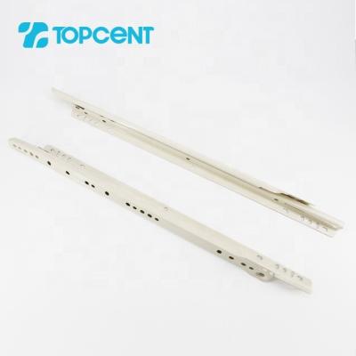 Κίνα Wholesale cold-rolled white powder roller drawer slide Furniture drawer Slide προς πώληση