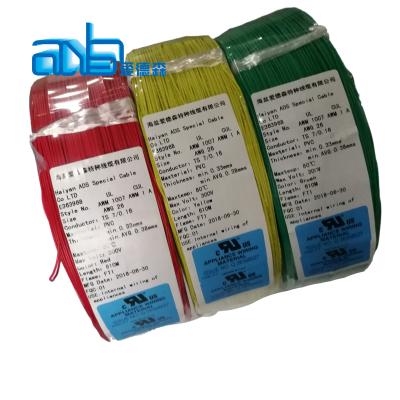 China Internal wiring of appliances or electronic equipment UL standard connection 1007 A.W.G. 26 wire UL for sale