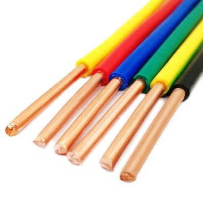 China Building Electrical Construction Wire 600V 600volts Copper 12 / Electrical Equipment 14 16awg 18ga Indoor Cable With THHN Single Core Wire for sale