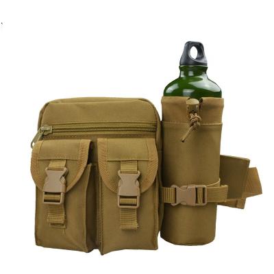 China Tactical Gear Camping Waist Outdoor Rise Recycling Military Tactical Bag With Water Bottle for sale