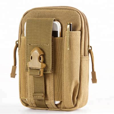 China NATIONAL Tactical Molle EDC Pouch Instrument Belt Waist Utility Bag with Cell Phone Holster Holder for sale