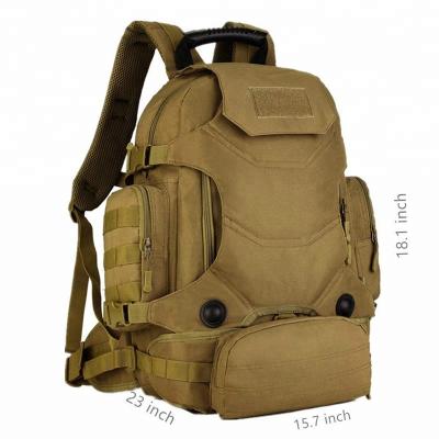 China Multifunctional Tactical Gear 3 Ways Use Tactical Backpack With Combination Molle Rucksack Tactical Backpack Army Fans Backpack for sale