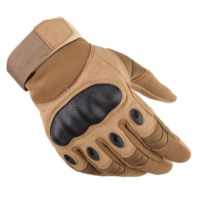 China Full Finger Knuckle Tactical Gloves Motorcycle Military Tactical Gear Combat Training Army Shooting Outdoor Gloves for sale